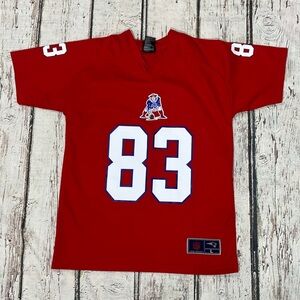 Wes Welker New England Patriots NFL Football Sports Jersey Boys Kids Youth